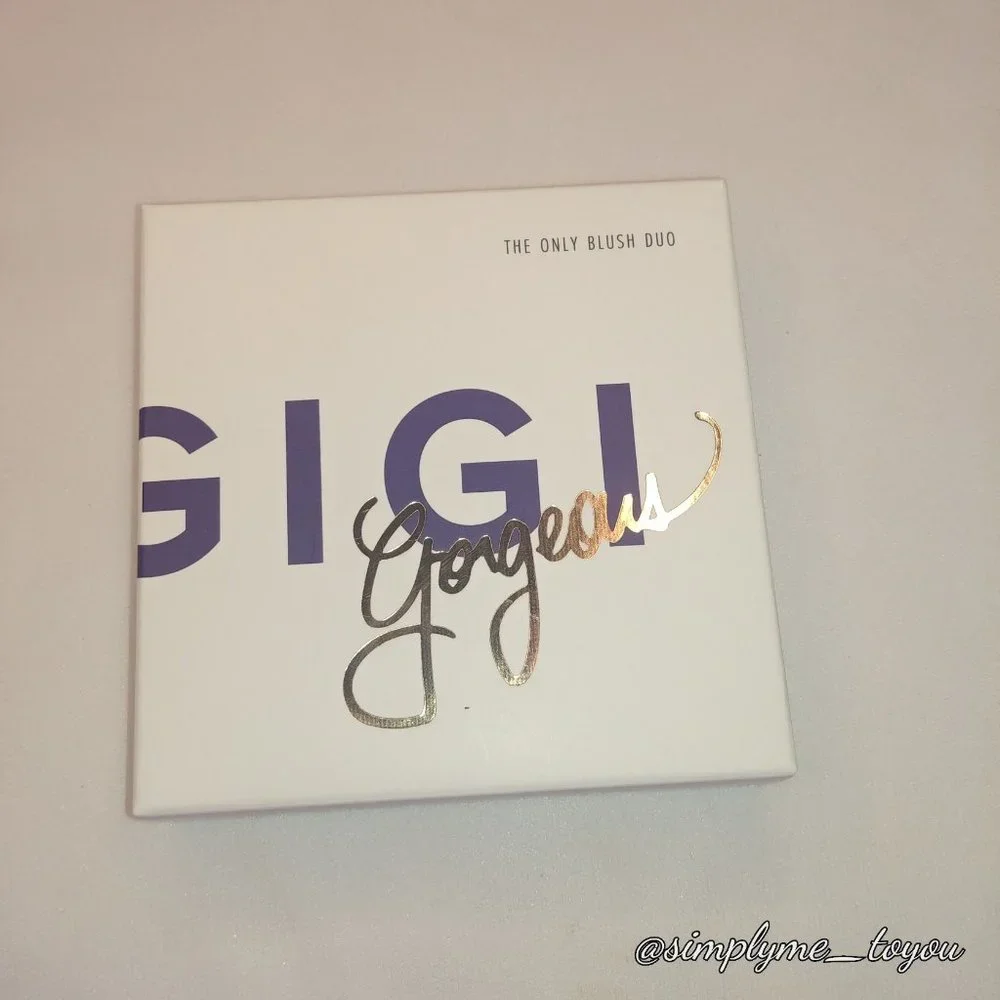 NIB! Gigi Gorgeous The Only Blush Duo